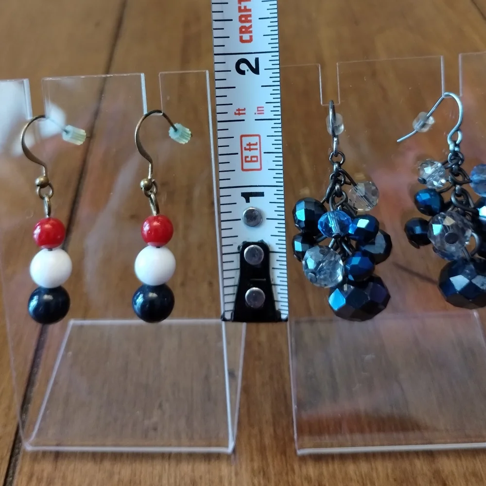 Beaded Earrings Bundle Set 2 Pair
